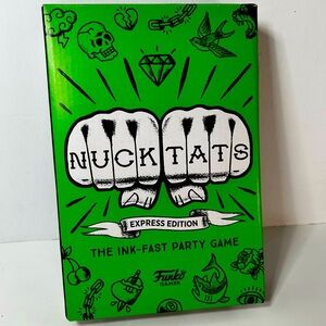 Funko Games Nuck Tats THE INK FAST PARTY GAME GAMENIGHT HAS NEVER BEEN THIS FUN!